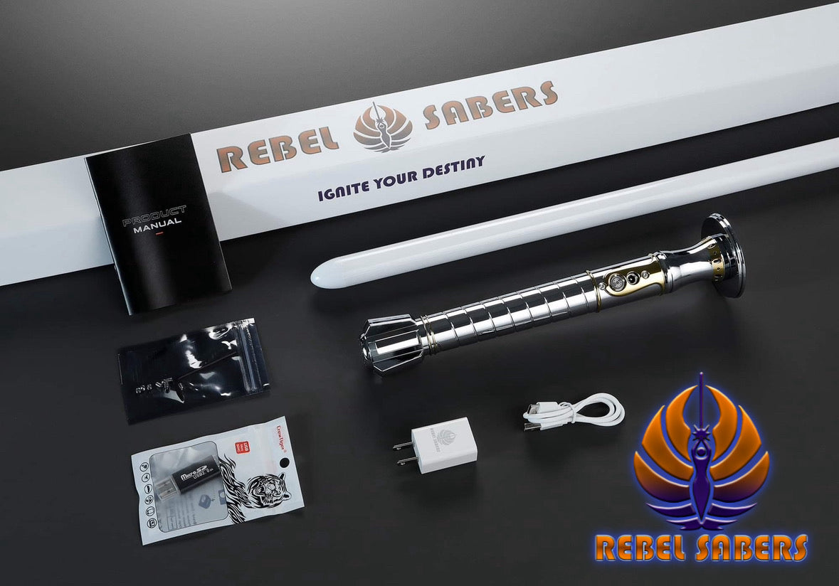 Rebel Sabers Lightsaber Box Contents