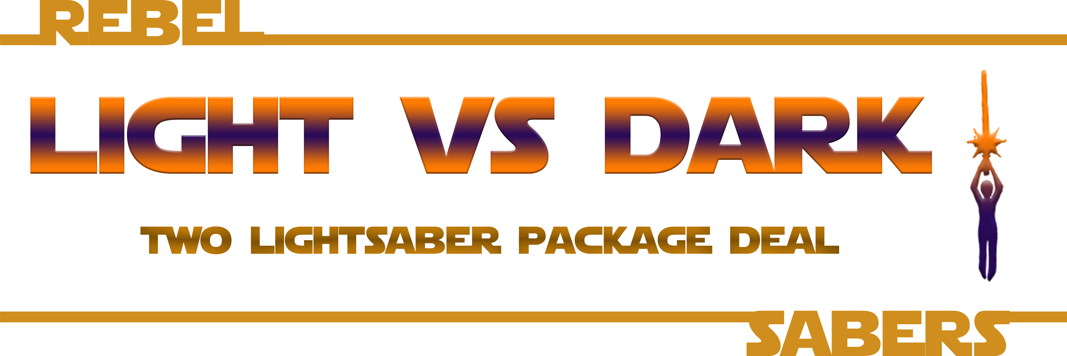 Light VS Dark 2-saber Package